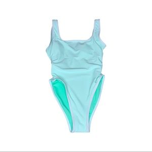 Lain Snow Ocean Isle Women's One Piece Swimsuit Mint Small